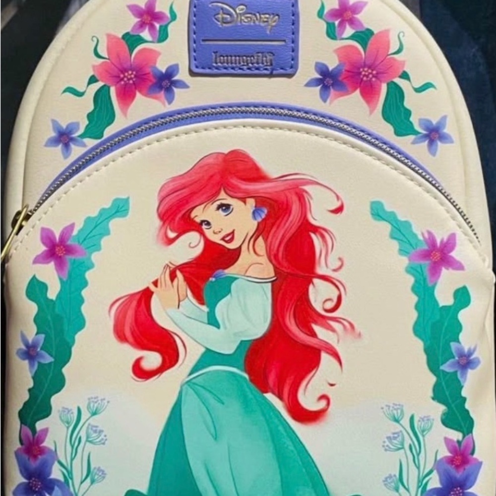 Loungefly Ariel Cream Backpack